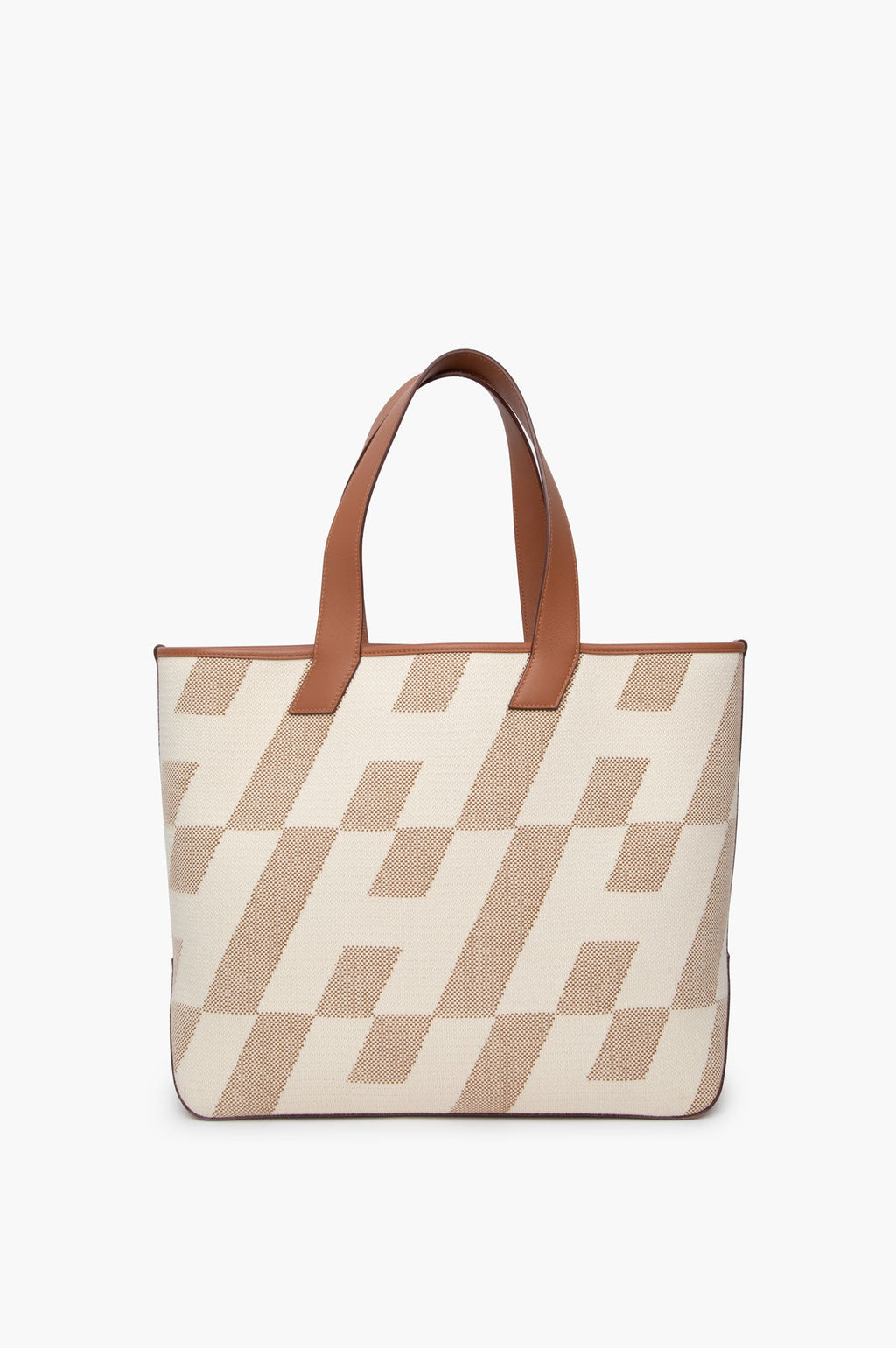 Hermes Beige Toile Cabas 40 Canvas Tote