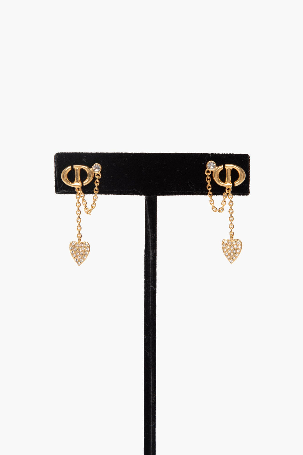 Christian Dior Petit CD Luck Earrings