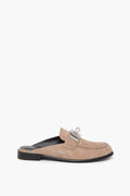 Hermes Beige Loafer Lota Mule Size 37.5