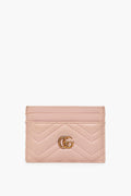 Gucci Beige GG Leather Cardholder