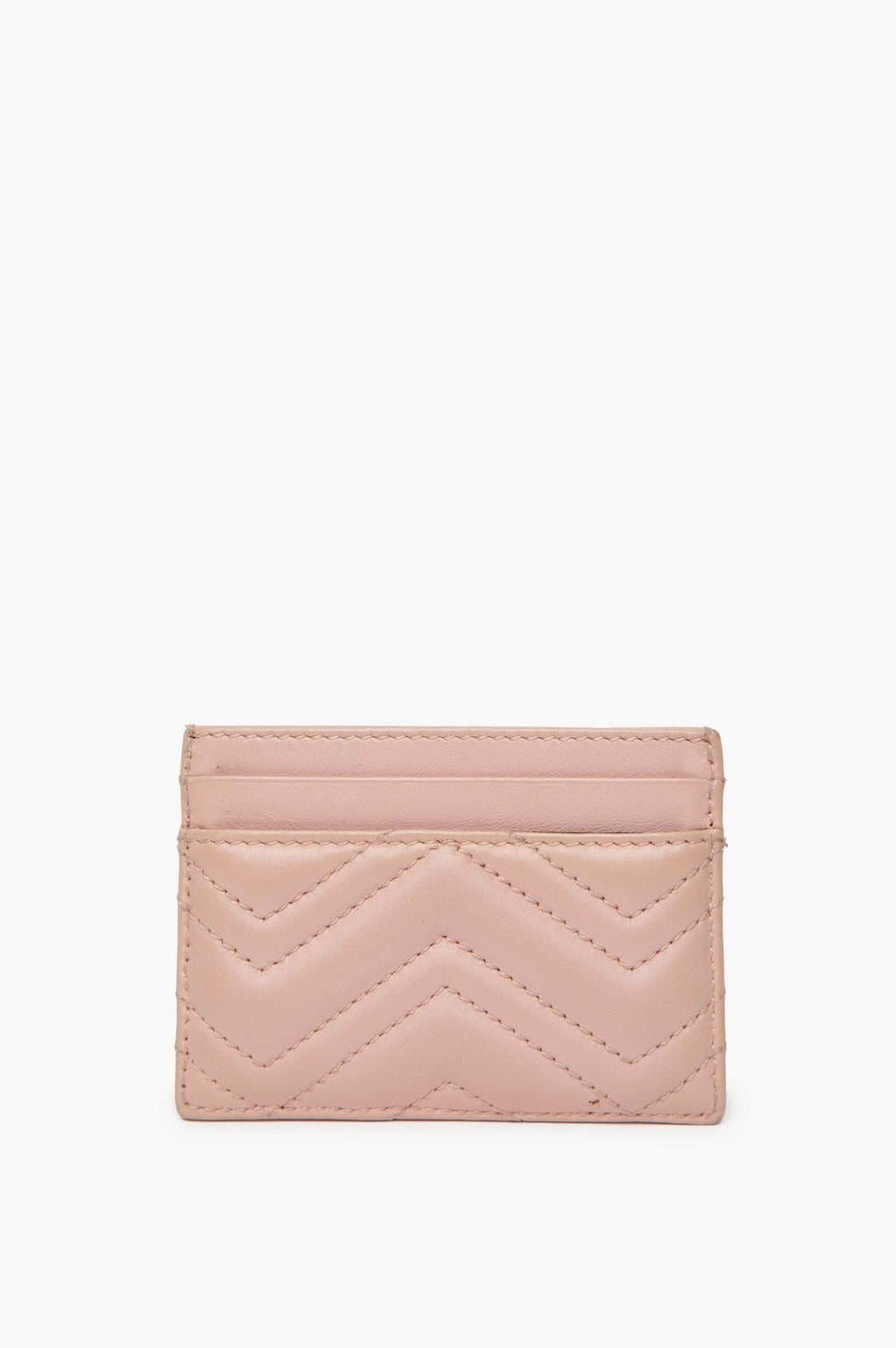 Gucci Beige GG Leather Cardholder