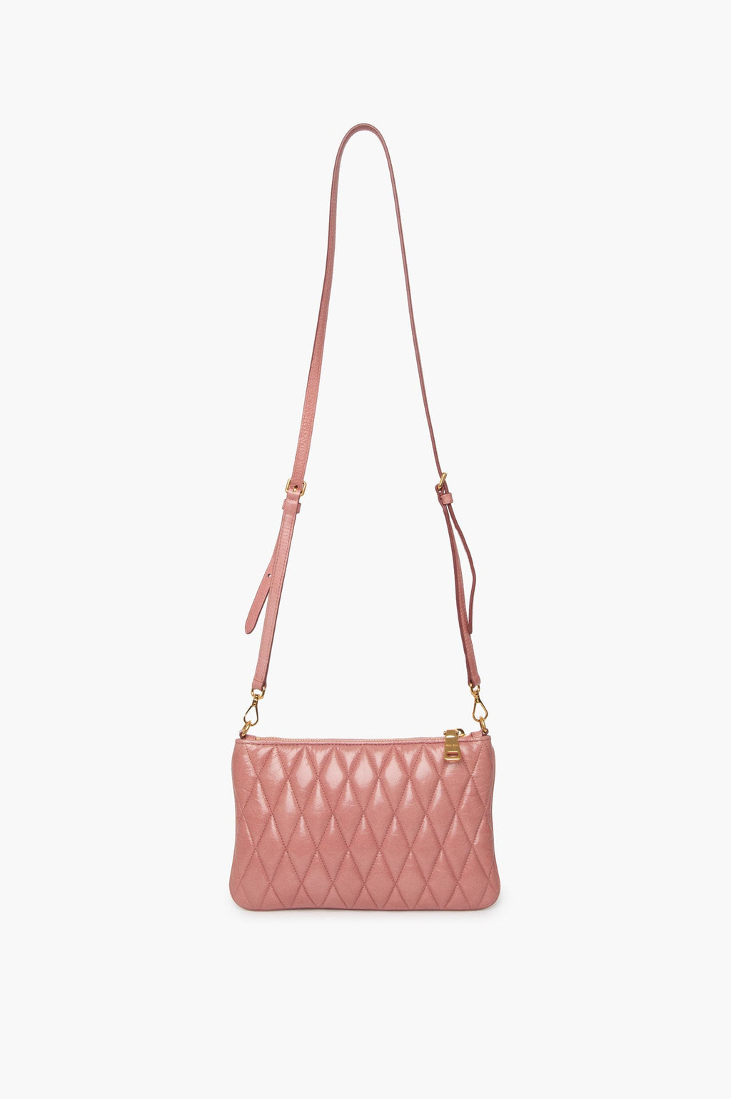 Miu Miu Pink Leather Crossbody Bag