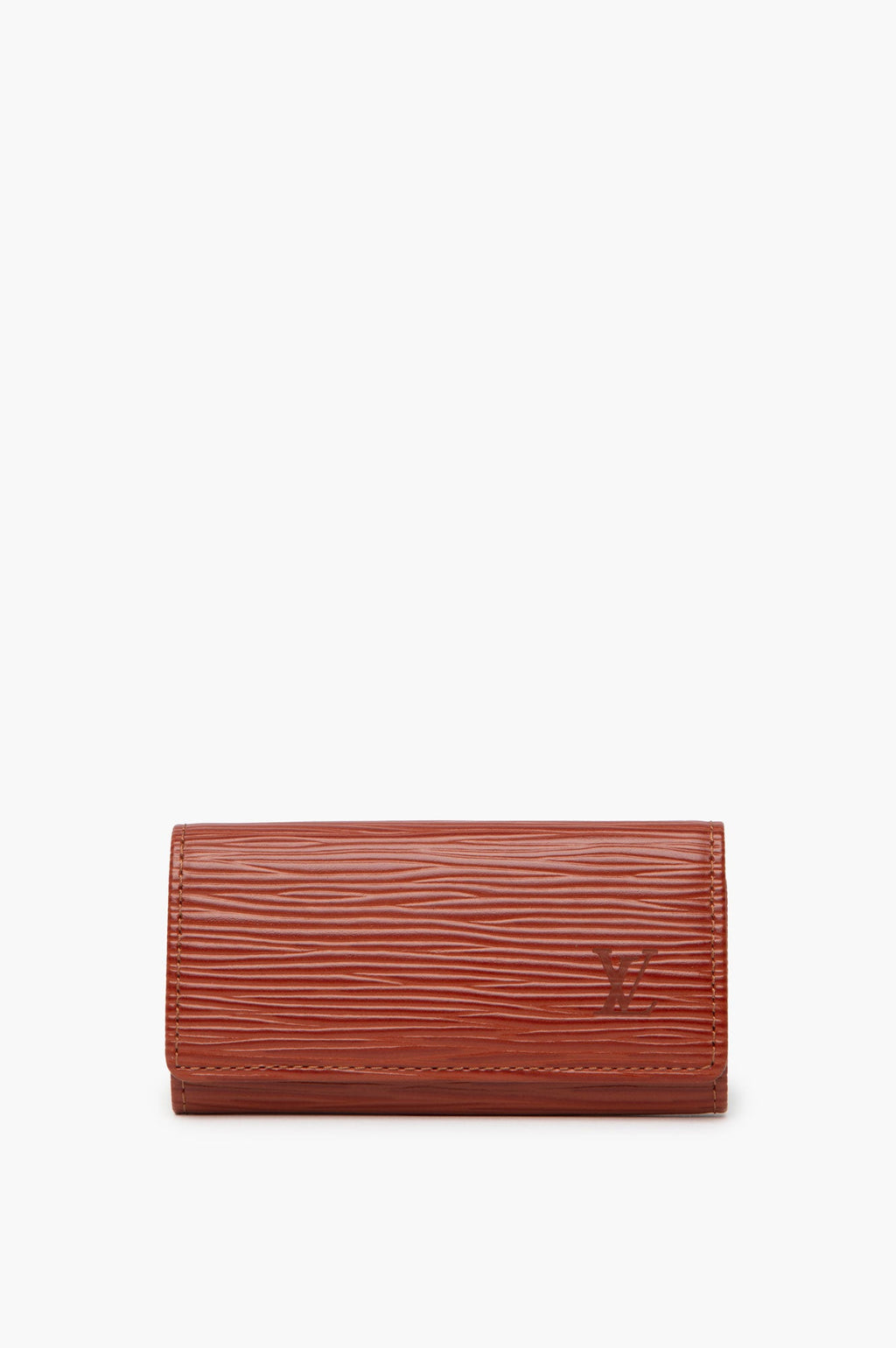Louis Vuitton Red Epi Leather Key Holder