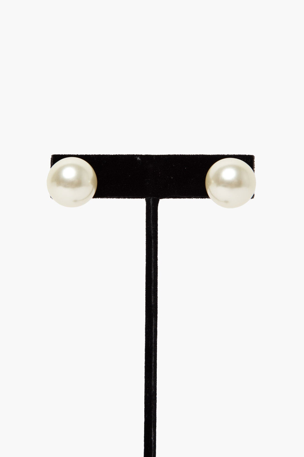 Christian Dior Tribal Cream Earrings