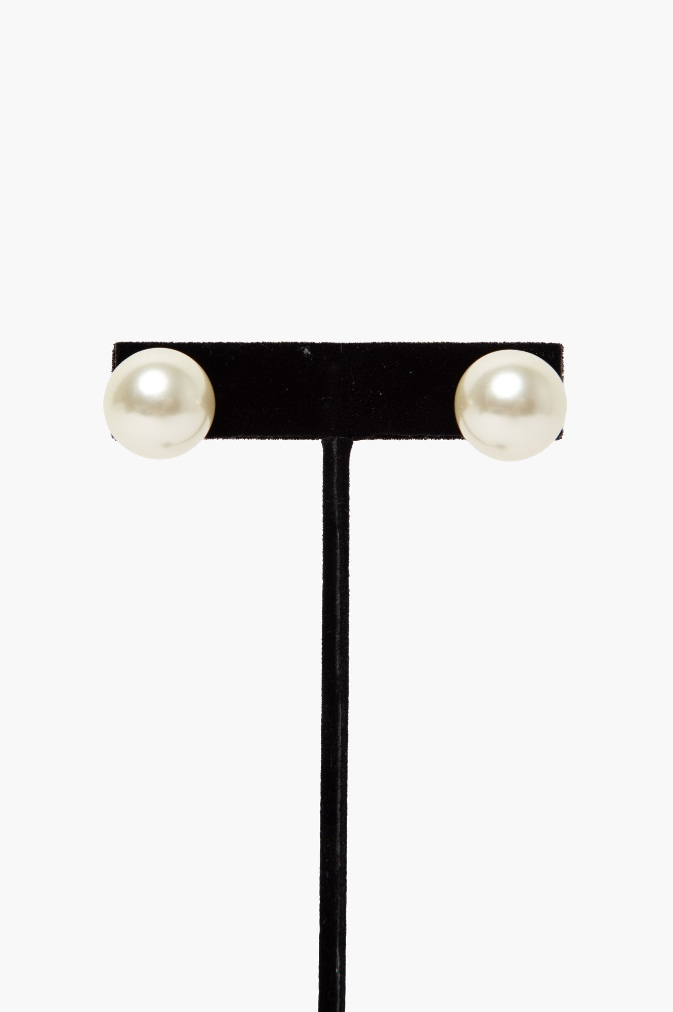 Christian Dior Tribal Cream Earrings