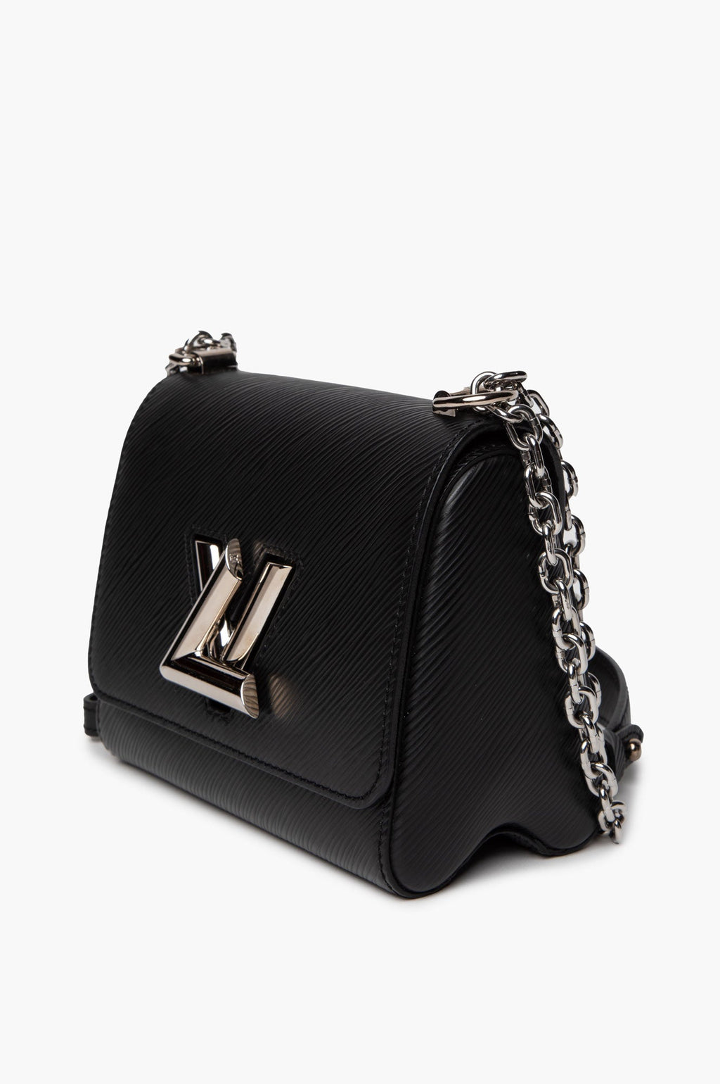 Louis Vuitton Black Epi Leather Twist PM Bag