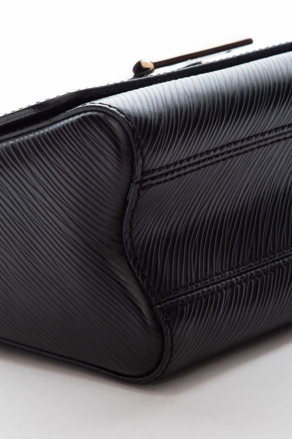 Louis Vuitton Black Epi Leather Twist PM Bag