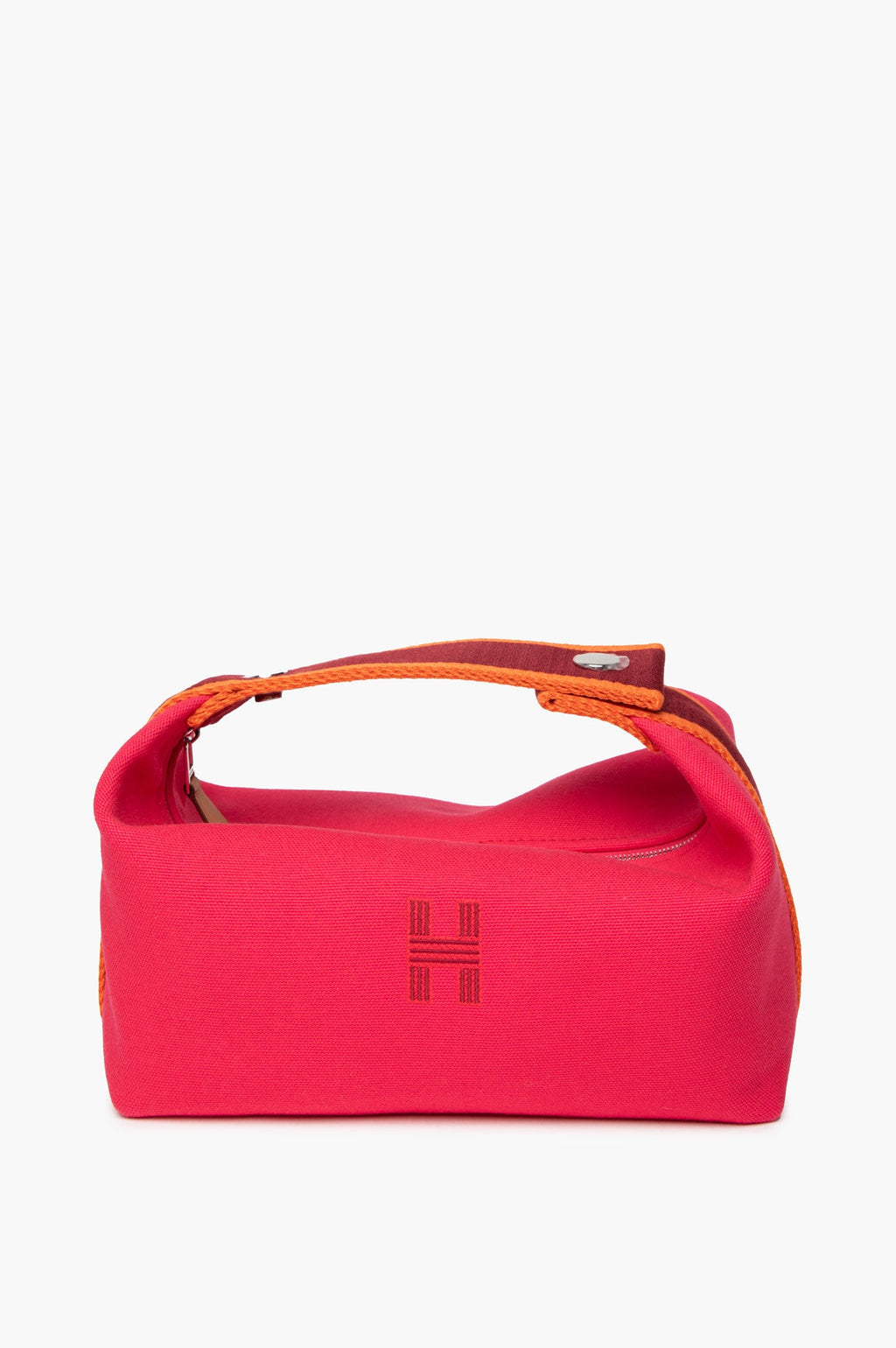 Hermès Hibiscus Pink Small Bride-a-Brac Case