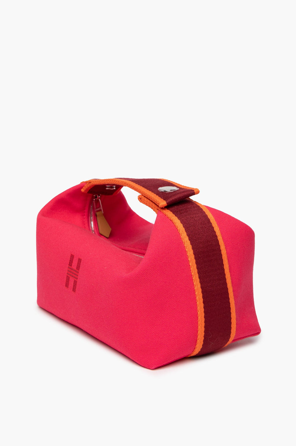 Hermès Hibiscus Pink Small Bride-a-Brac Case