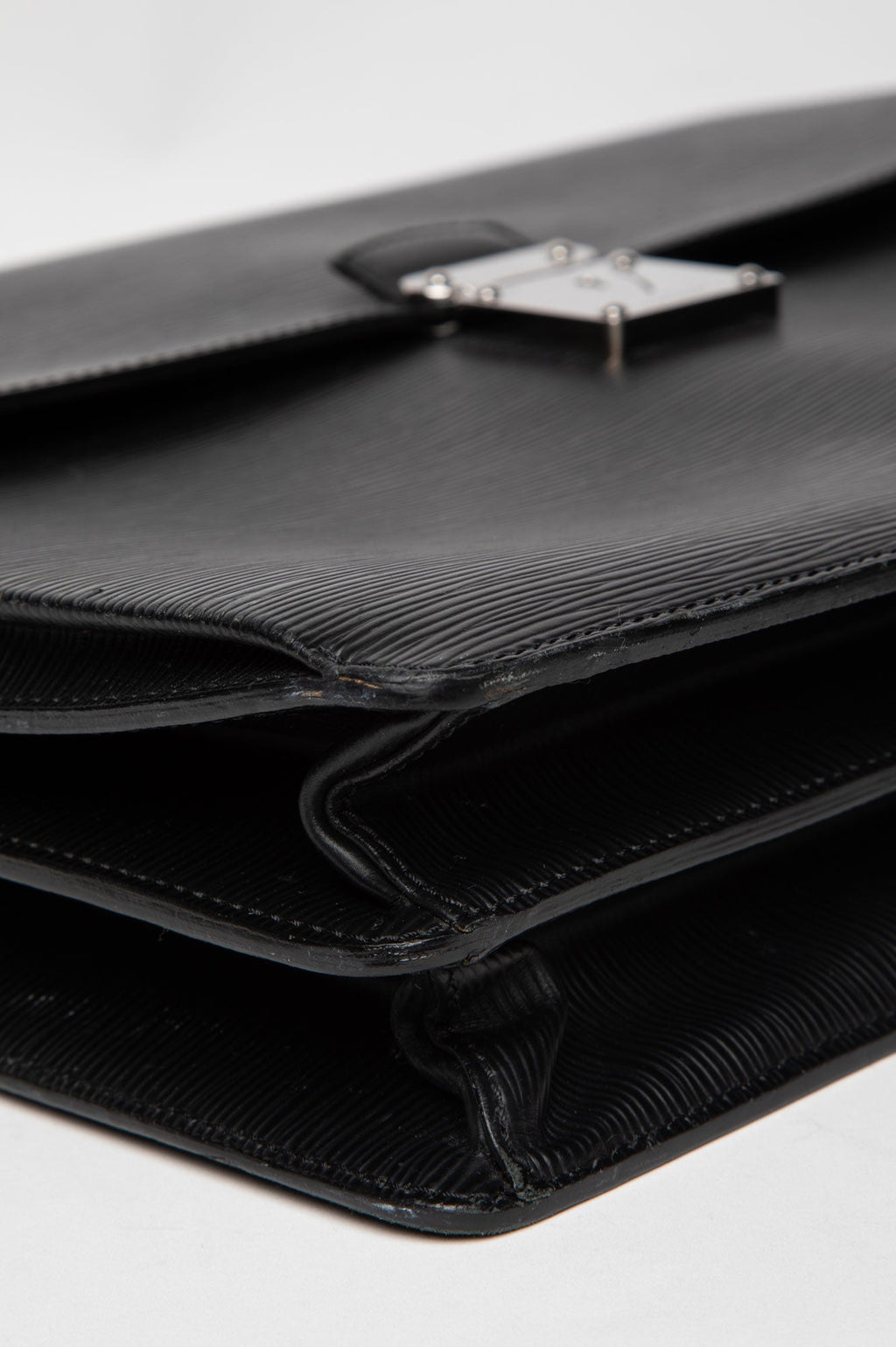 Louis Vuitton Black Epi Leather Robusto Briefcase