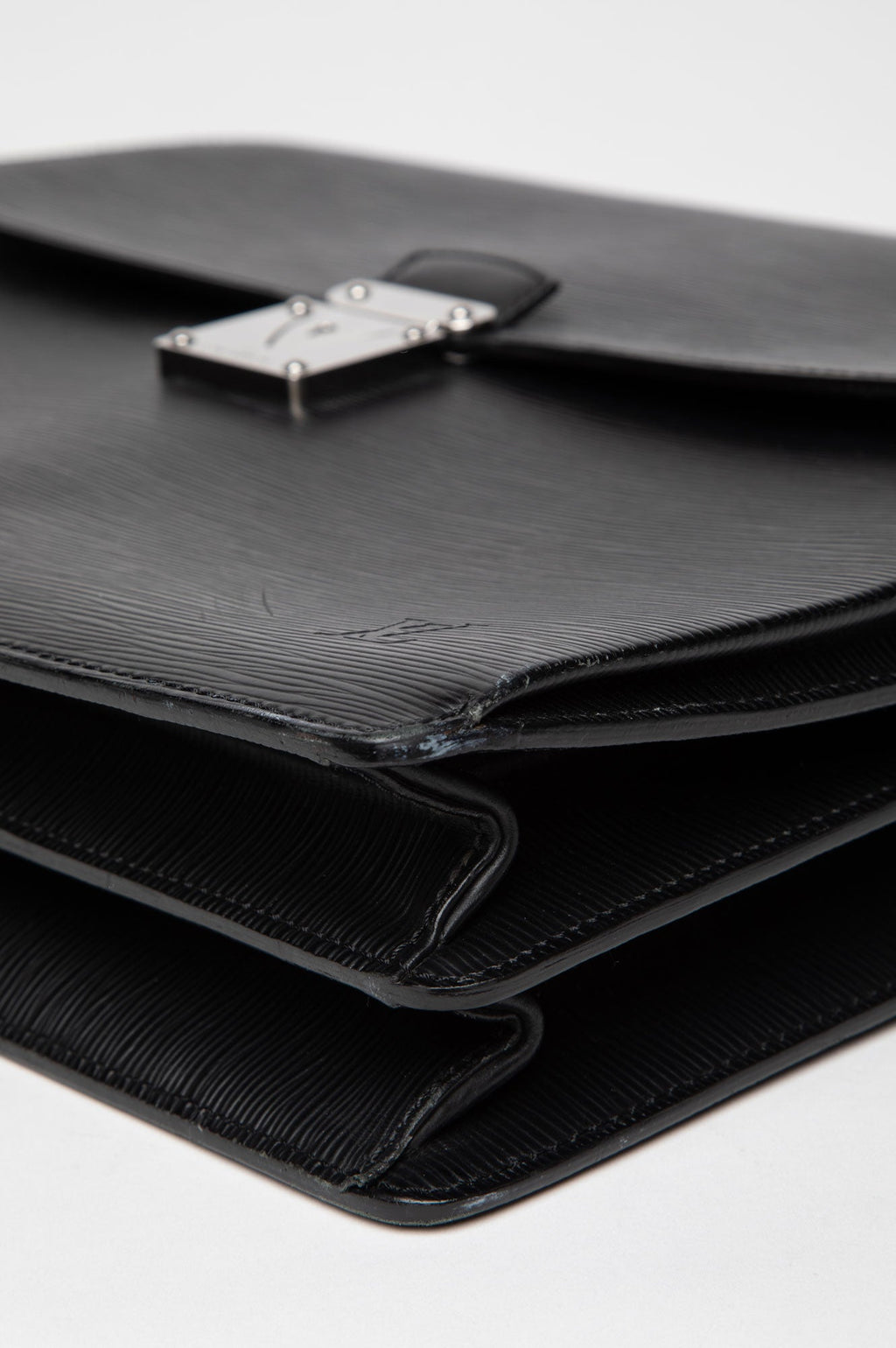 Louis Vuitton Black Epi Leather Robusto Briefcase