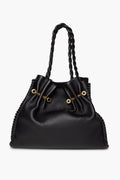 Bvlgari Black Twistino Tina Shopper Tote