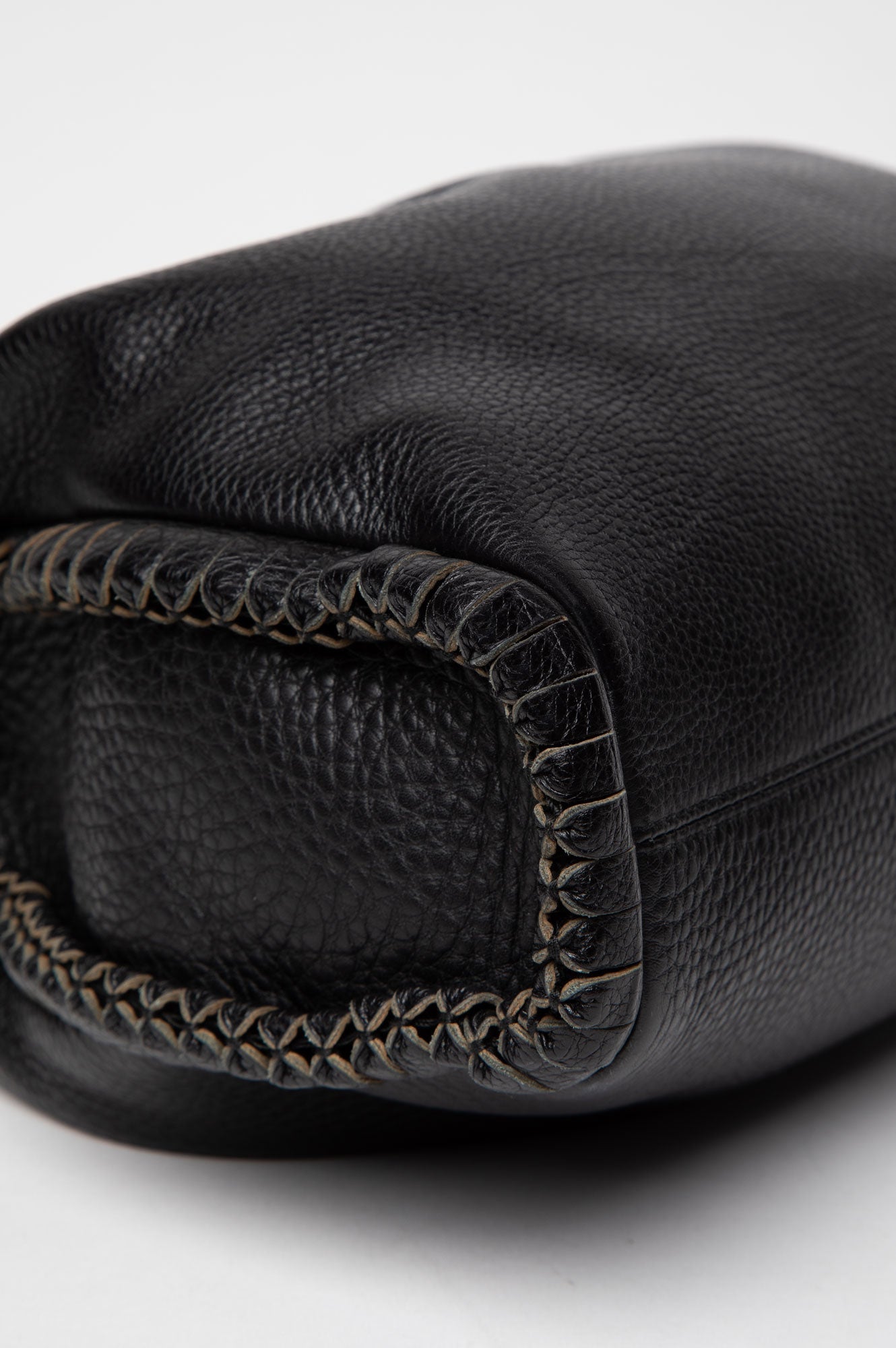 Bvlgari Black Twistino Tina Shopper Tote