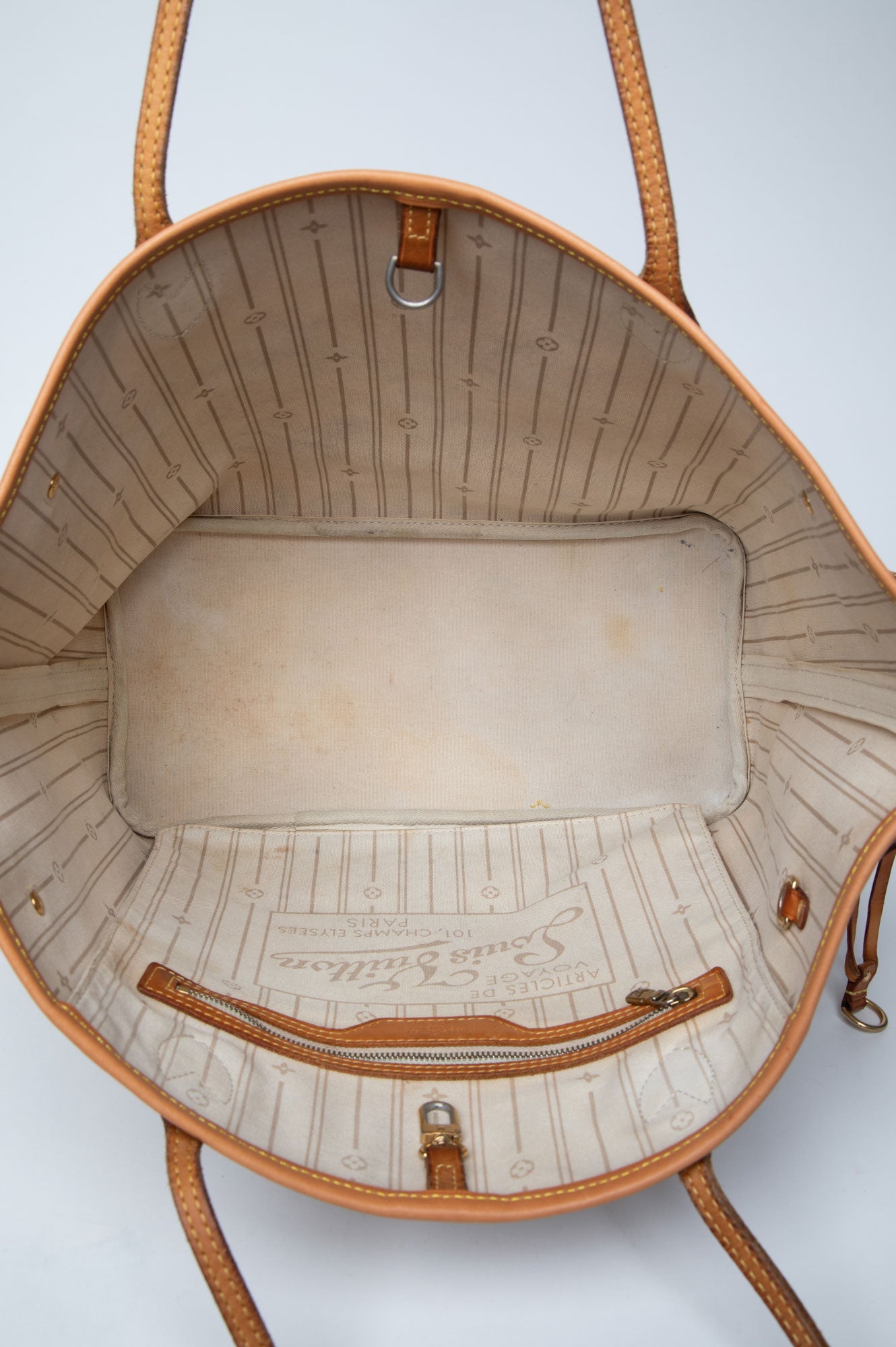 Louis Vuitton Damier Azur Neverfull MM
