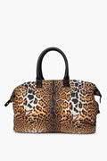 Yves Saint Laurent YSL Leopard Print Nylon Easy Y Bag
