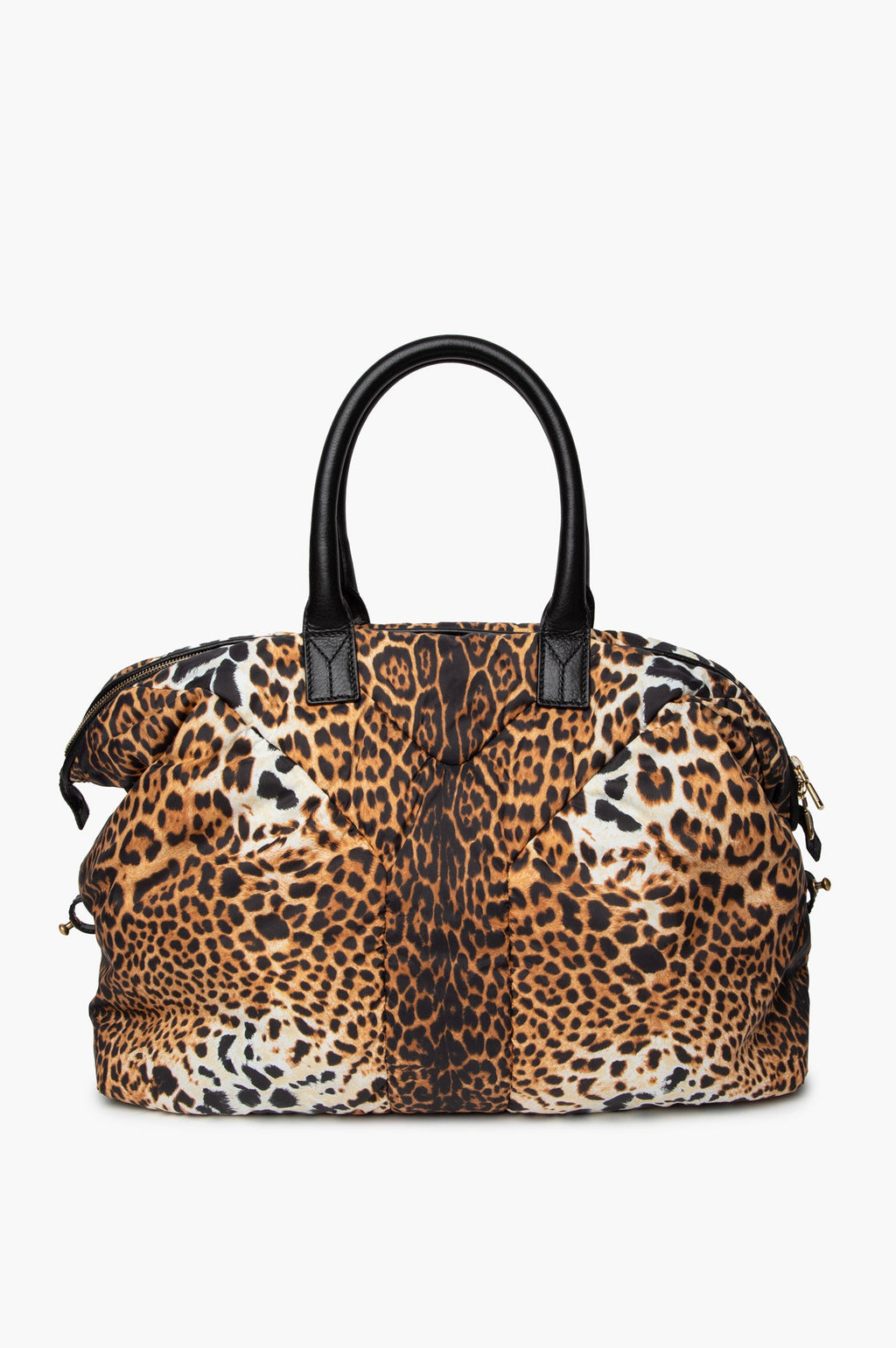 Yves Saint Laurent YSL Leopard Print Nylon Easy Y Bag