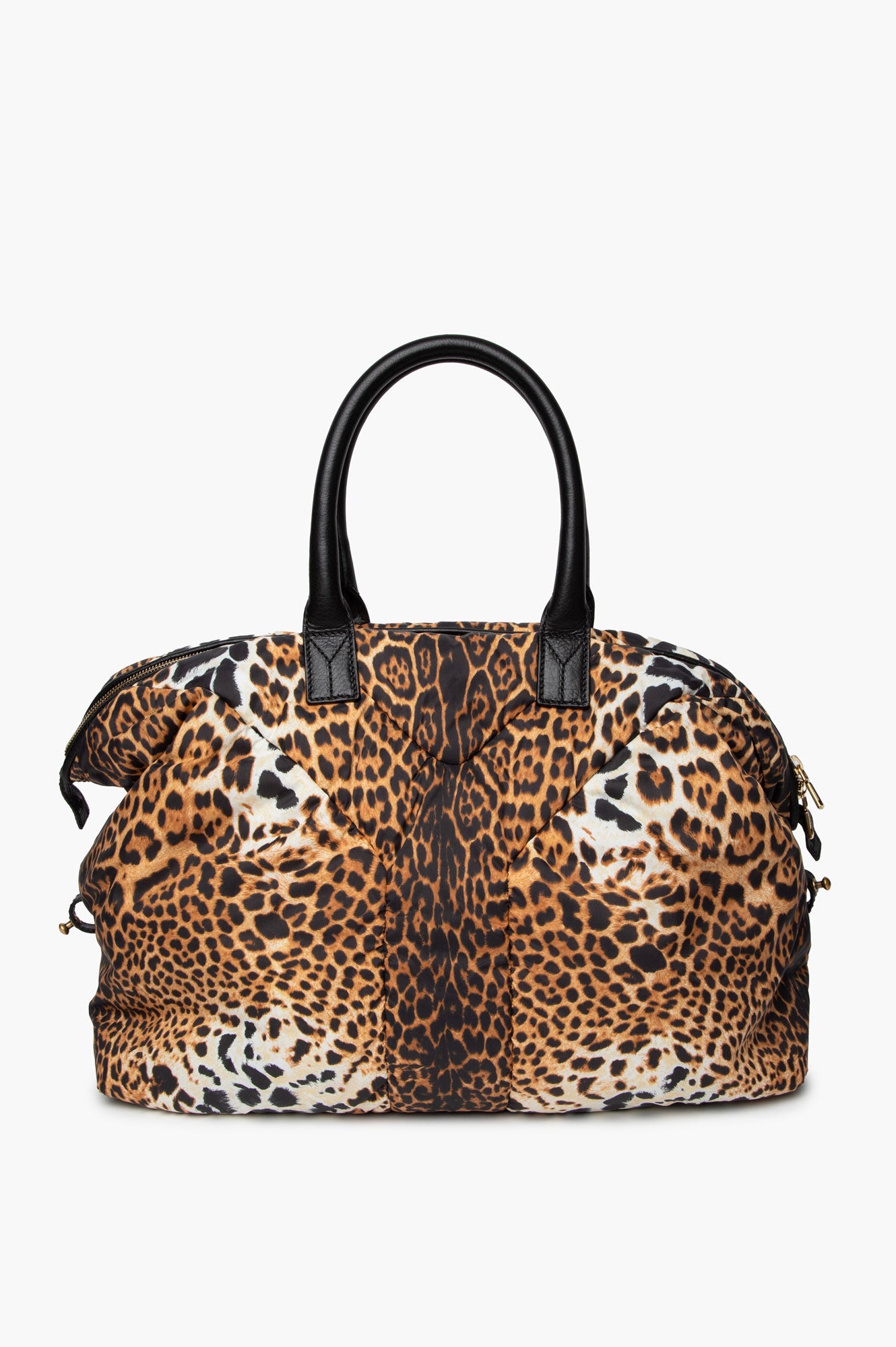 Yves Saint Laurent YSL Leopard Print Nylon Easy Y Bag