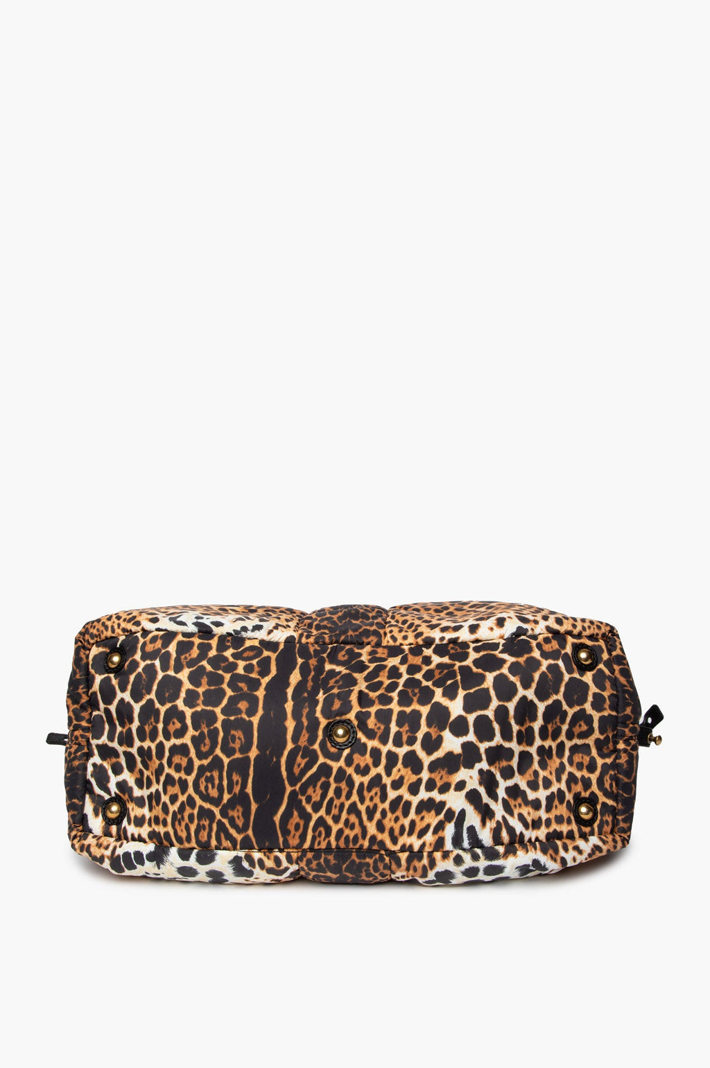 Yves Saint Laurent YSL Leopard Print Nylon Easy Y Bag