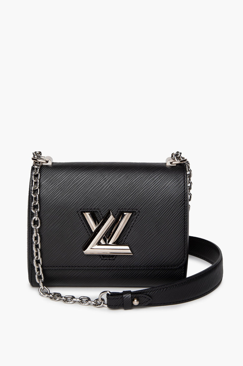 Louis Vuitton Black Epi Leather Twist PM Bag