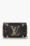 Louis Vuitton Monogram Giant Jungle Pochette Double Zip Bag