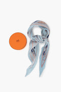 Hermes Blue Les Voitures A Transformation Scarf
