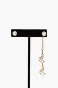 Miu Miu Uneven Earrings