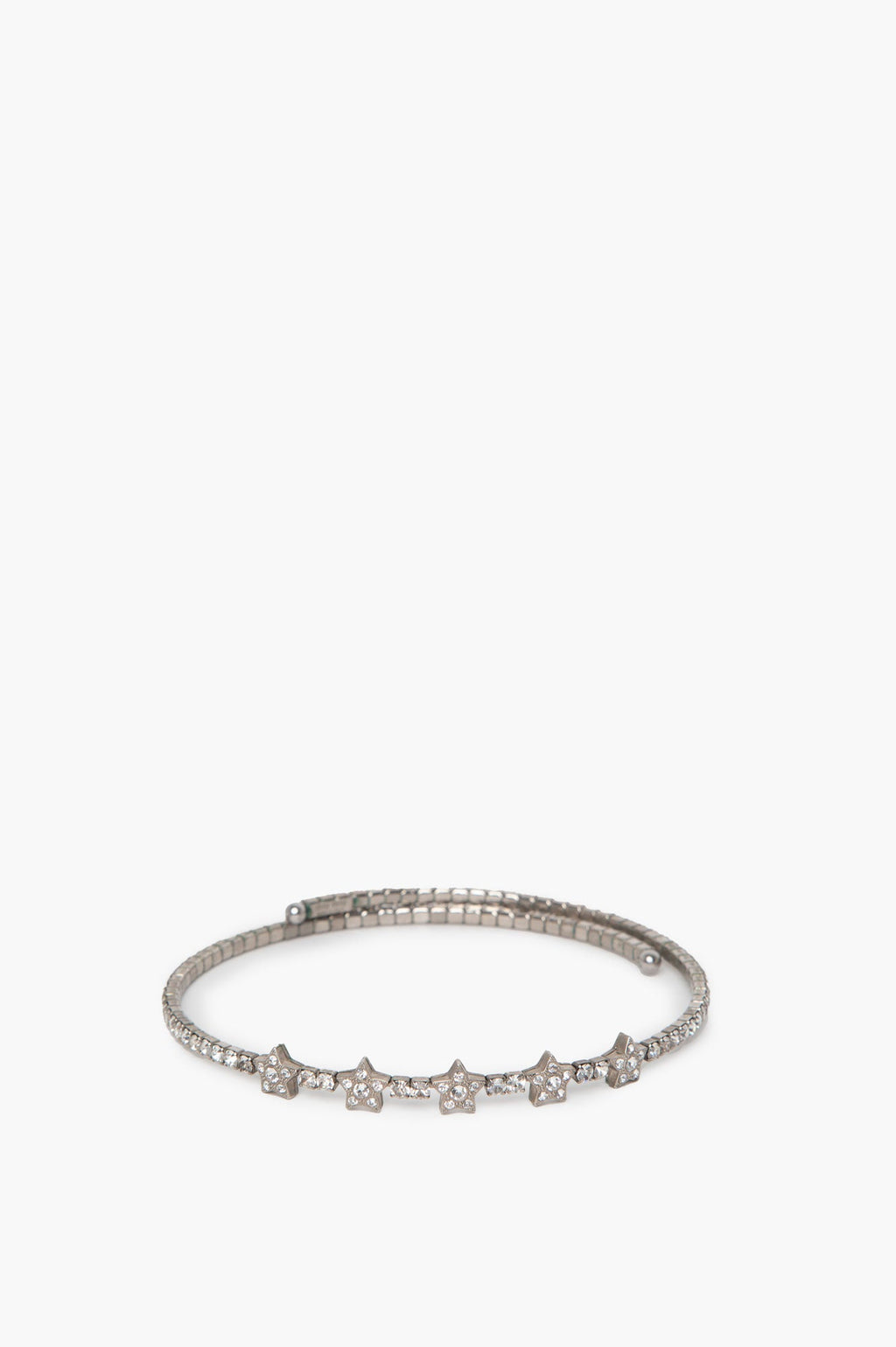Miu Miu Rigid Crystal Chocker Necklace