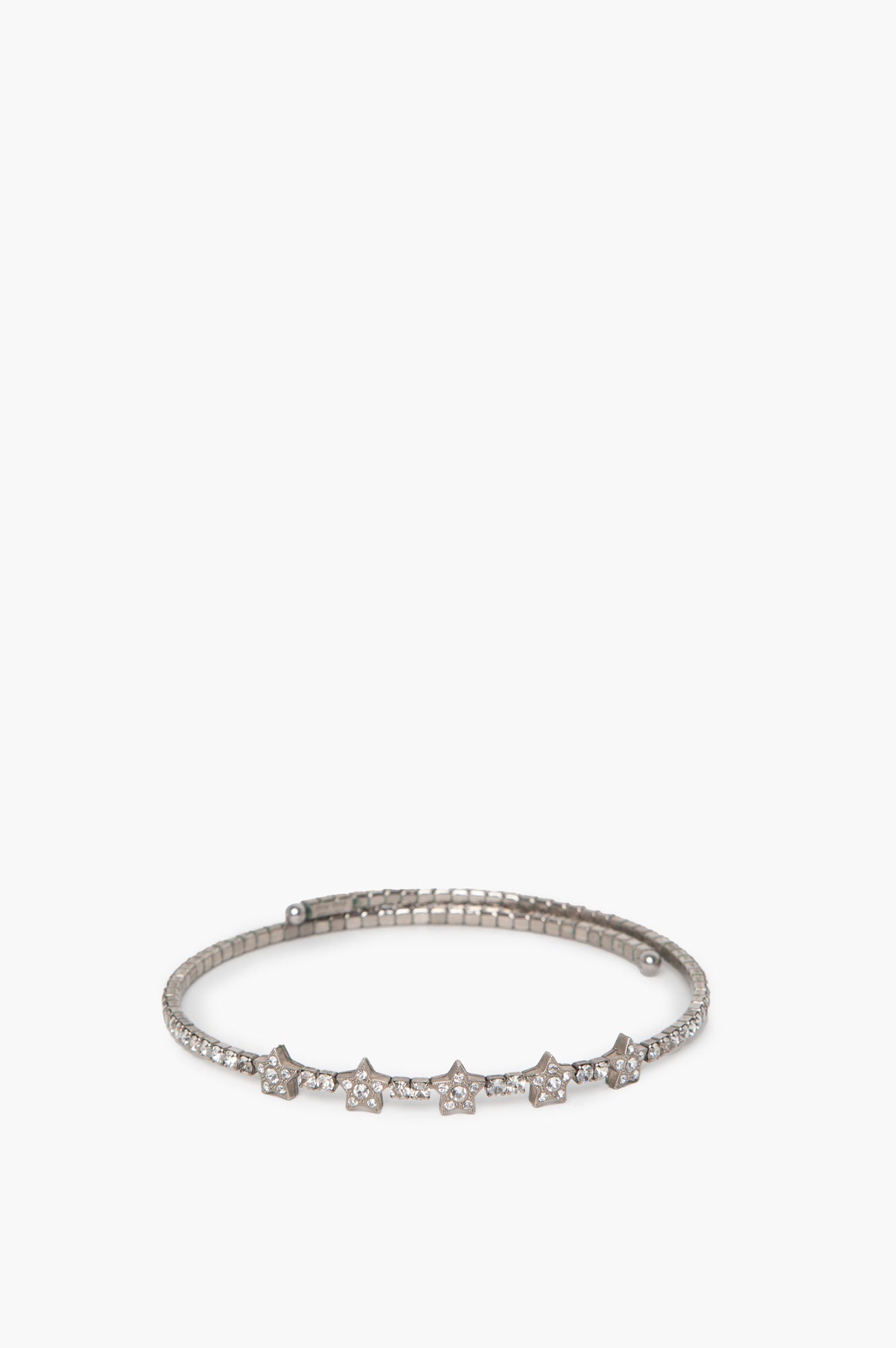 Miu Miu Rigid Crystal Chocker Necklace
