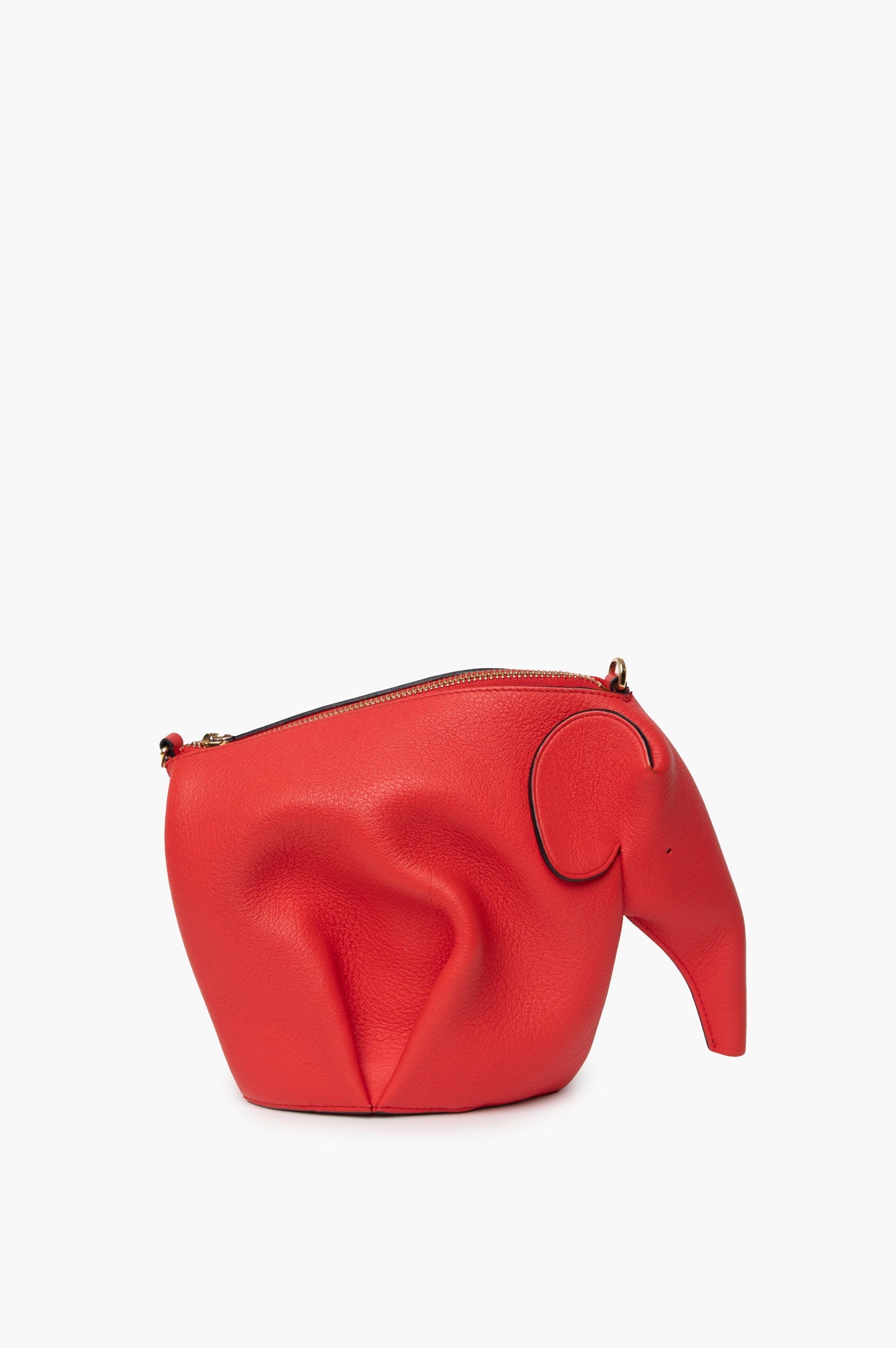 Loewe Red Mini Elephant Crossbody Bag