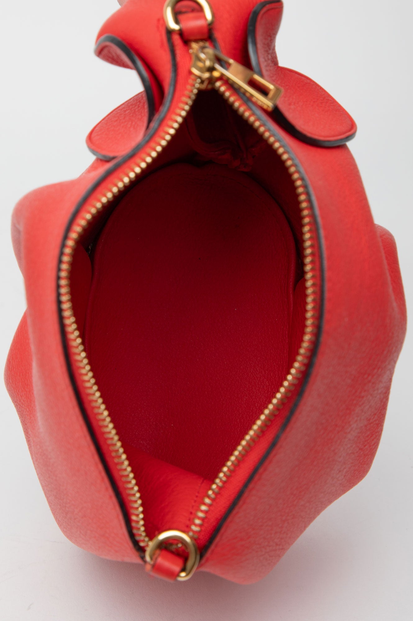 Loewe Red Mini Elephant Crossbody Bag