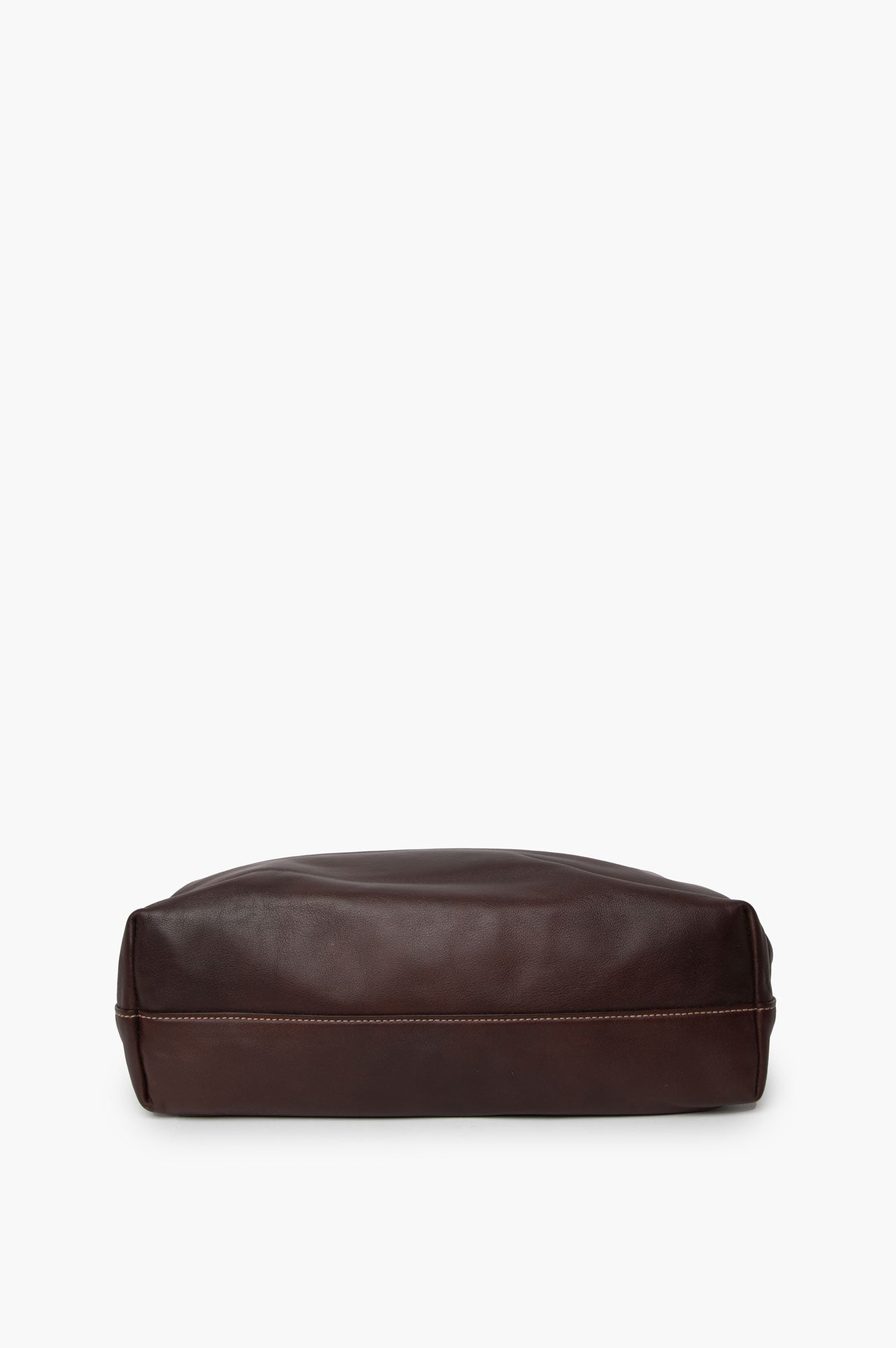 Prada Brown Soft Calf Satchel Amaranto Tote Bag