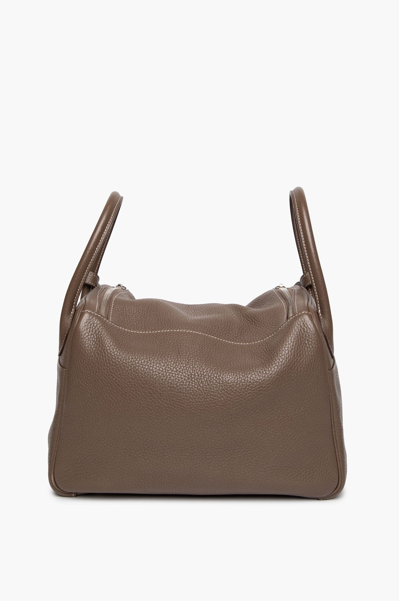 Hermès Etaupe Taurillon Clemence Lindy 30