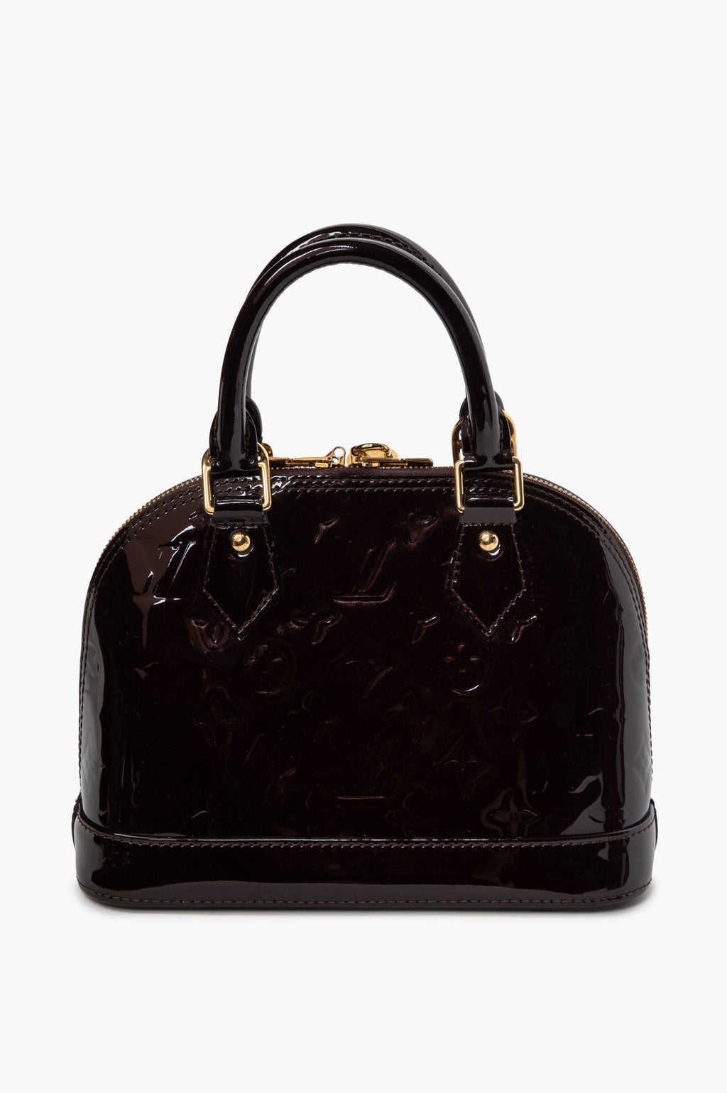 Louis Vuitton Monogram Amarante Vernis Alma BB