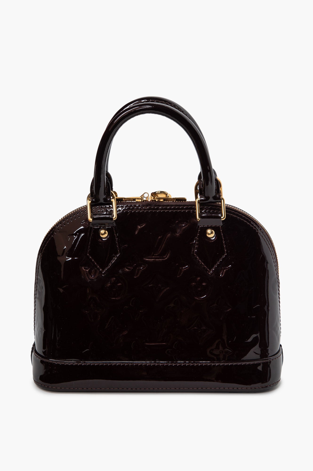 Louis Vuitton Monogram Amarante Vernis Alma BB