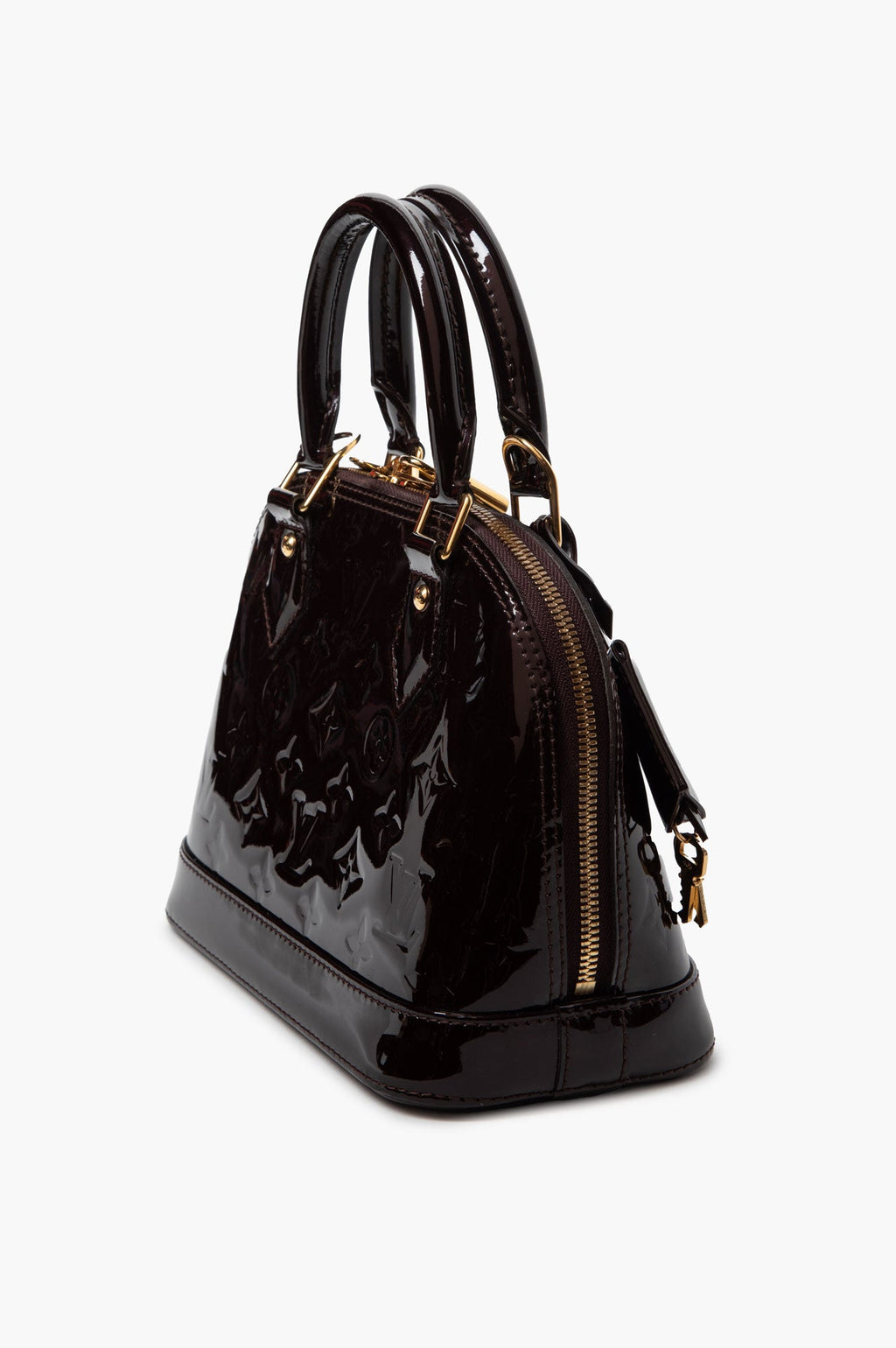 Louis Vuitton Monogram Amarante Vernis Alma BB