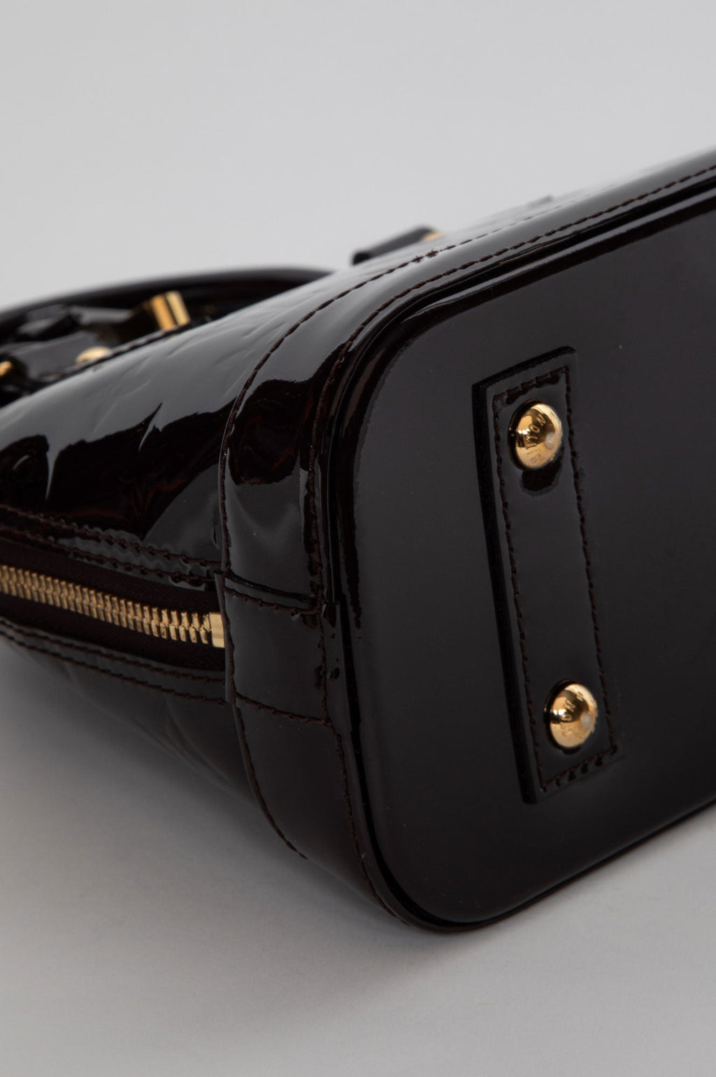 Louis Vuitton Monogram Amarante Vernis Alma BB