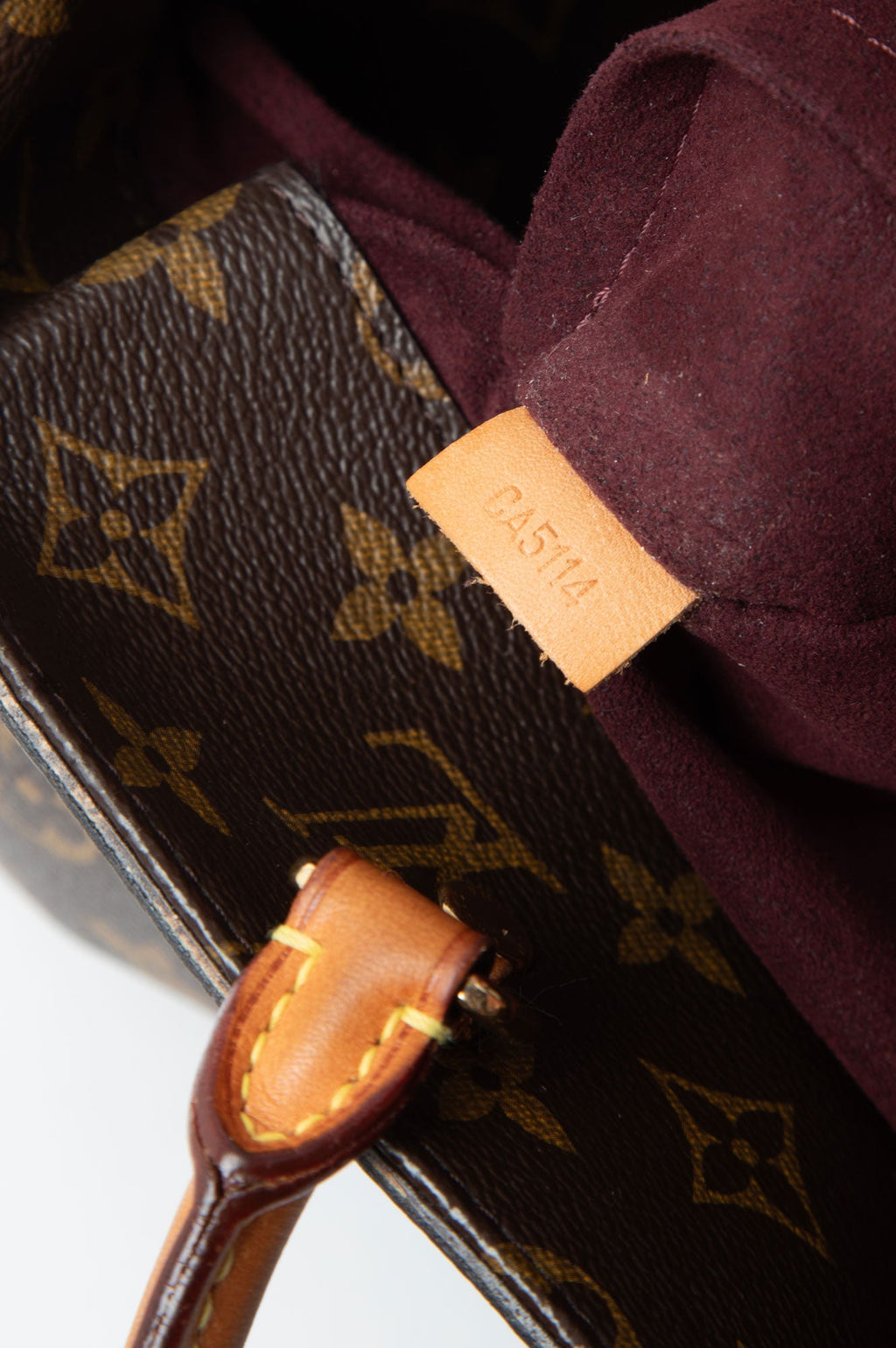Louis Vuitton Brown Montaigne MM Bag