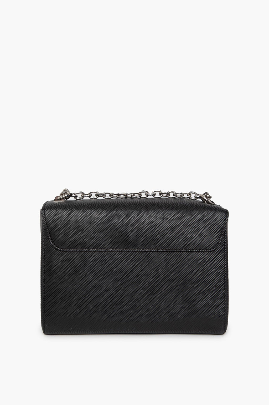 Louis Vuitton Black Epi Twist MM Bag SHW