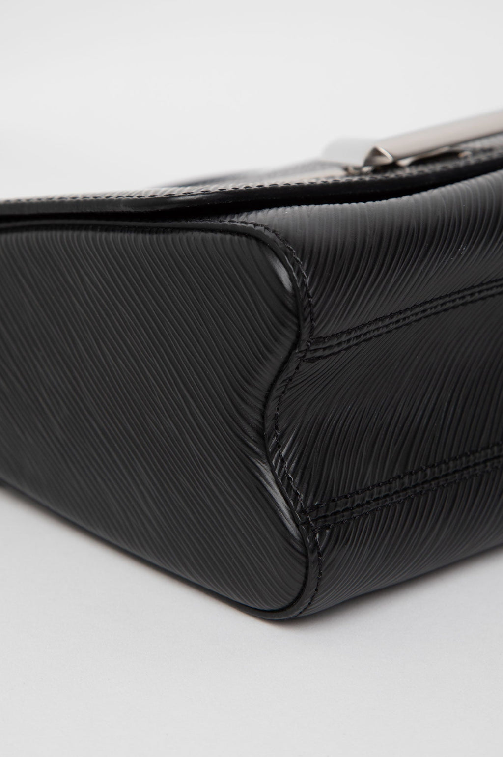Louis Vuitton Black Epi Twist MM Bag SHW