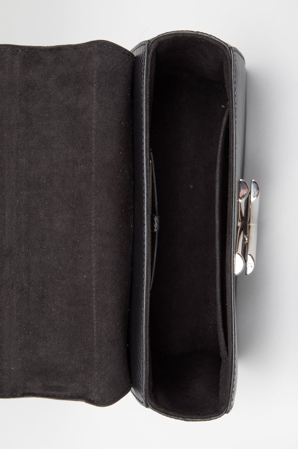 Louis Vuitton Black Epi Twist MM Bag SHW