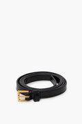 Saint Laurent Black Thin Bag Strap