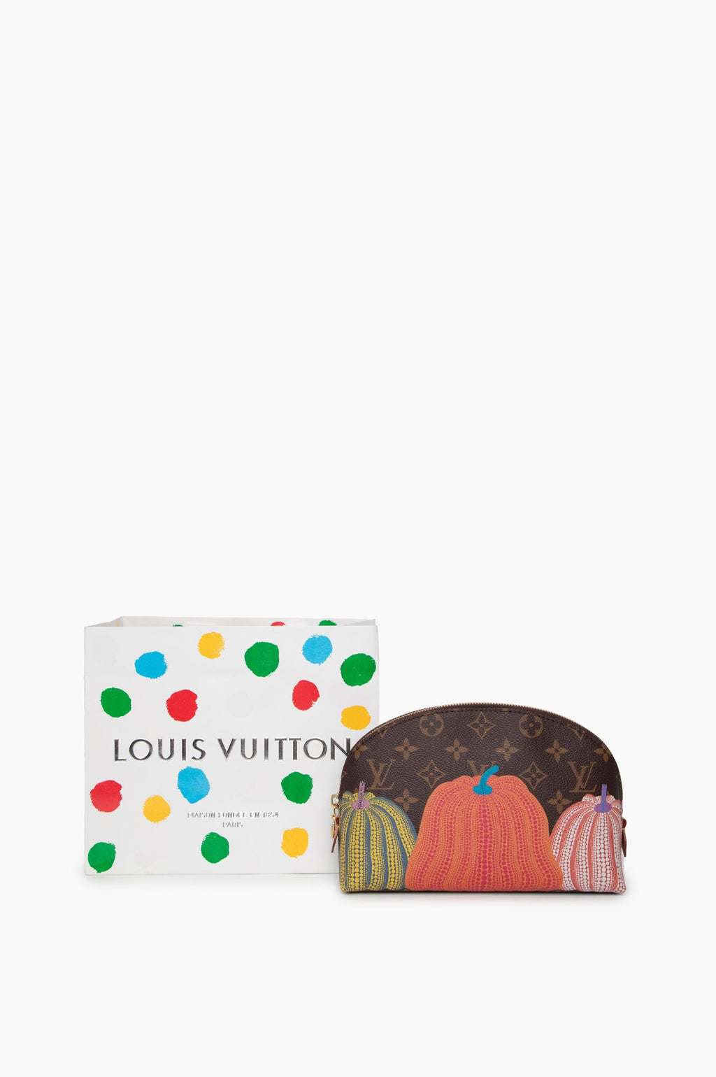 Louis Vuitton x Yayoi Kusama Monogram Pumpkin Cosmetic Pouch