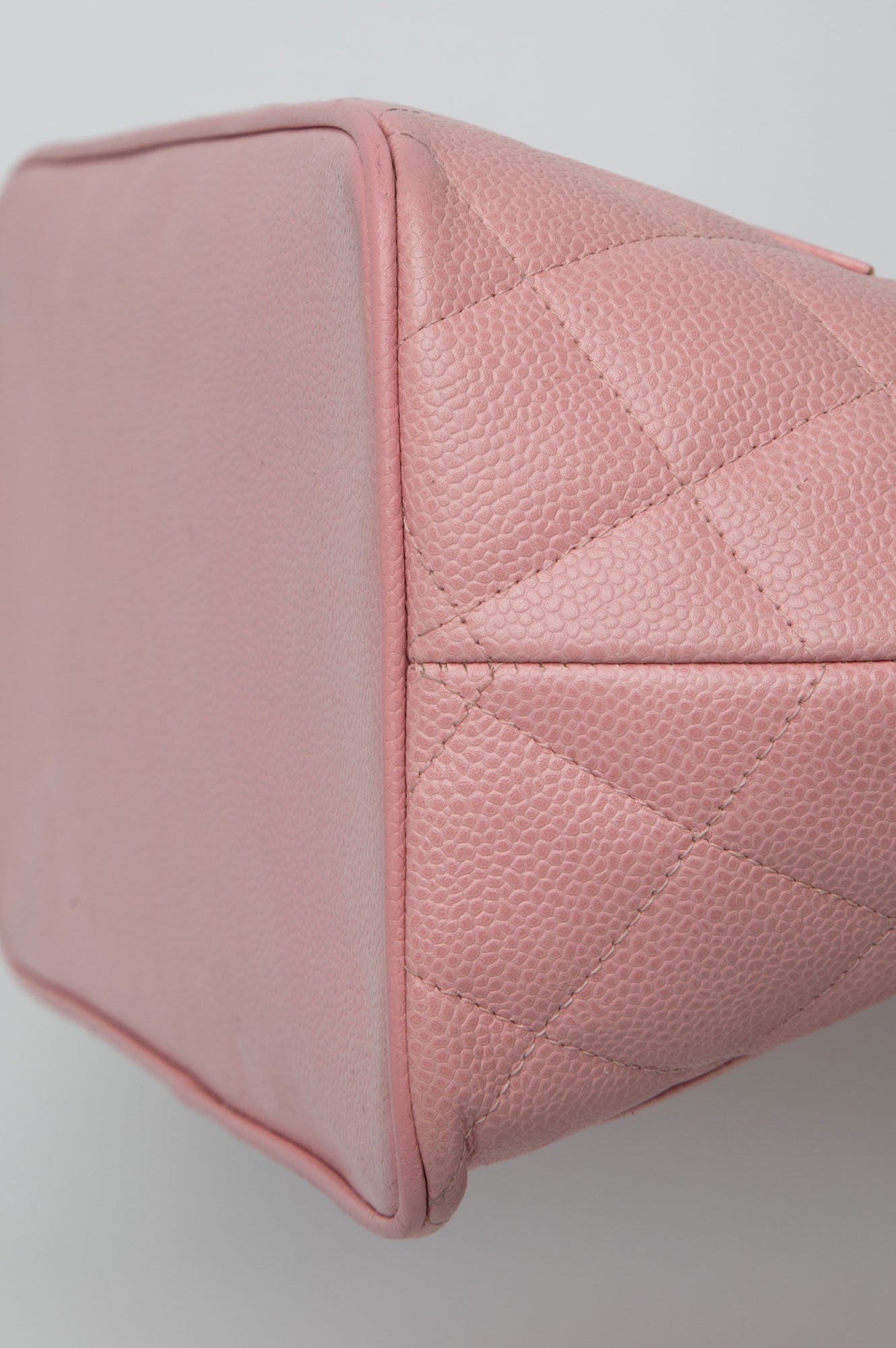 Chanel Pink Caviar Medallin Tote Bag