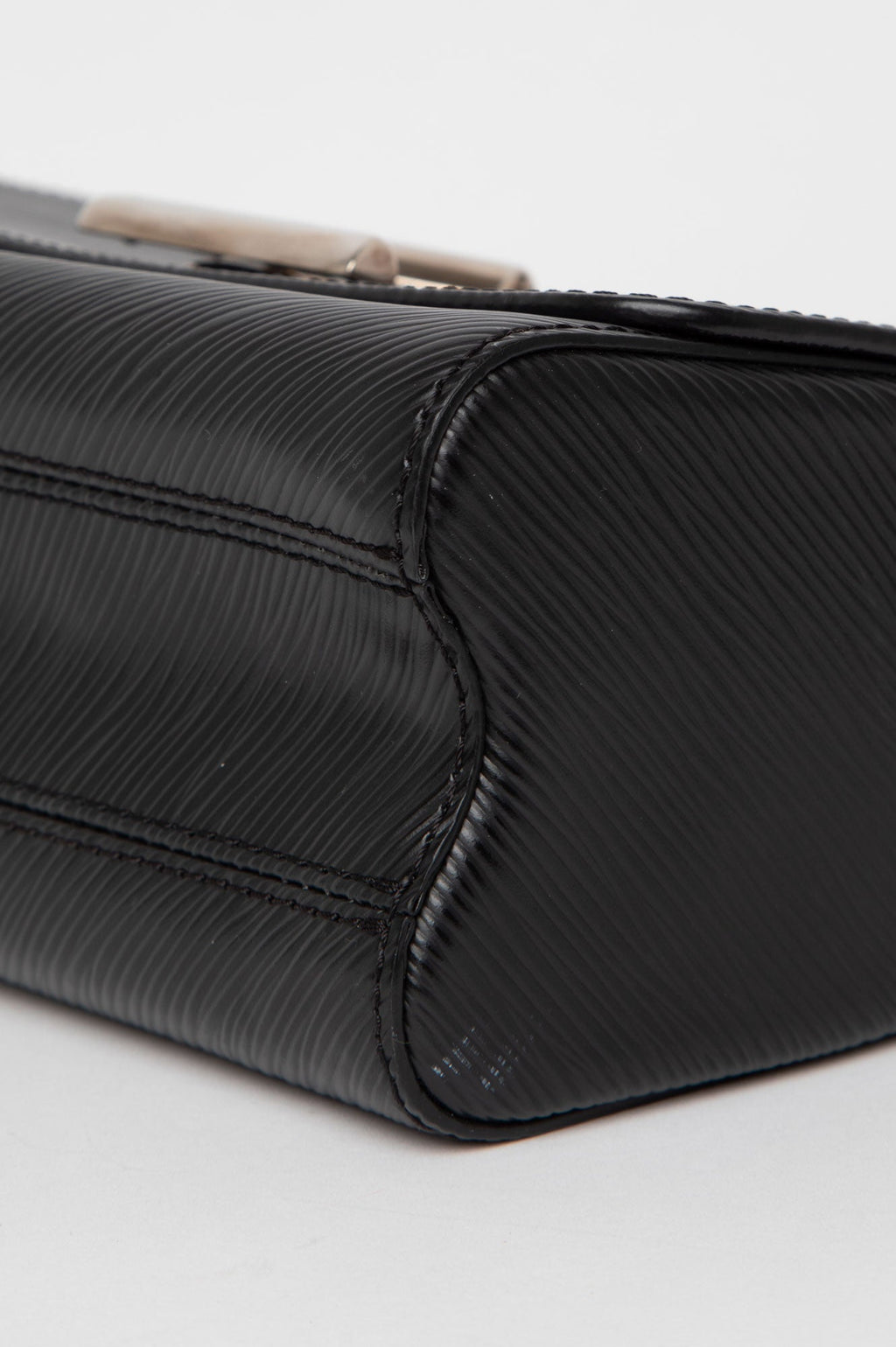 Louis Vuitton Black Epi Twist MM Bag GHW