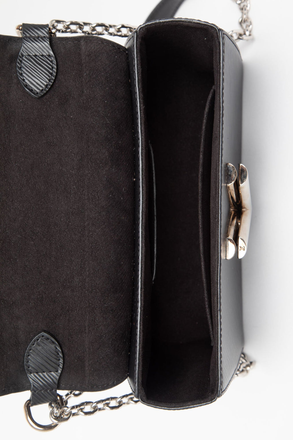 Louis Vuitton Black Epi Twist MM Bag GHW