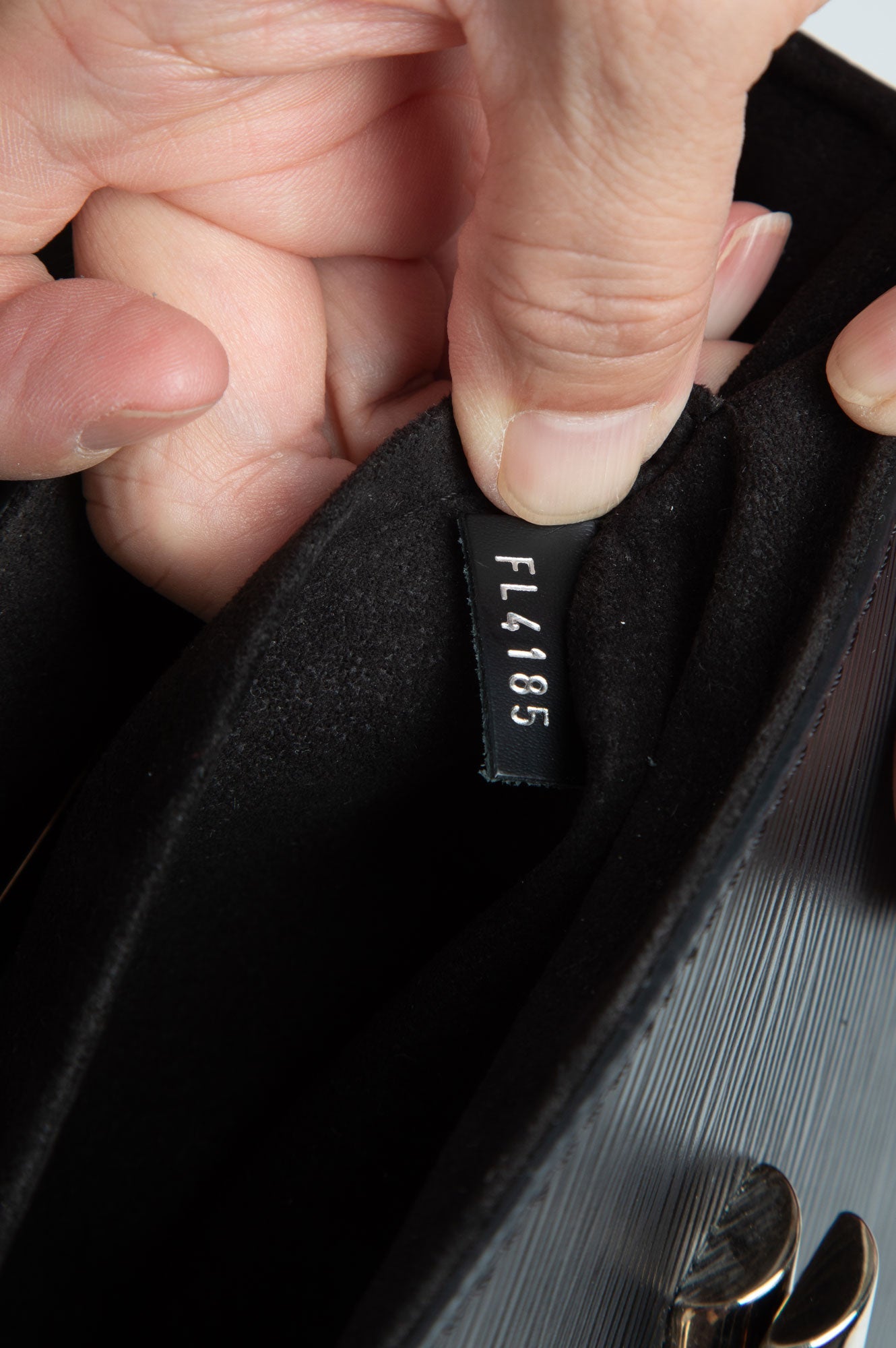 Louis Vuitton Black Epi Twist MM Bag GHW