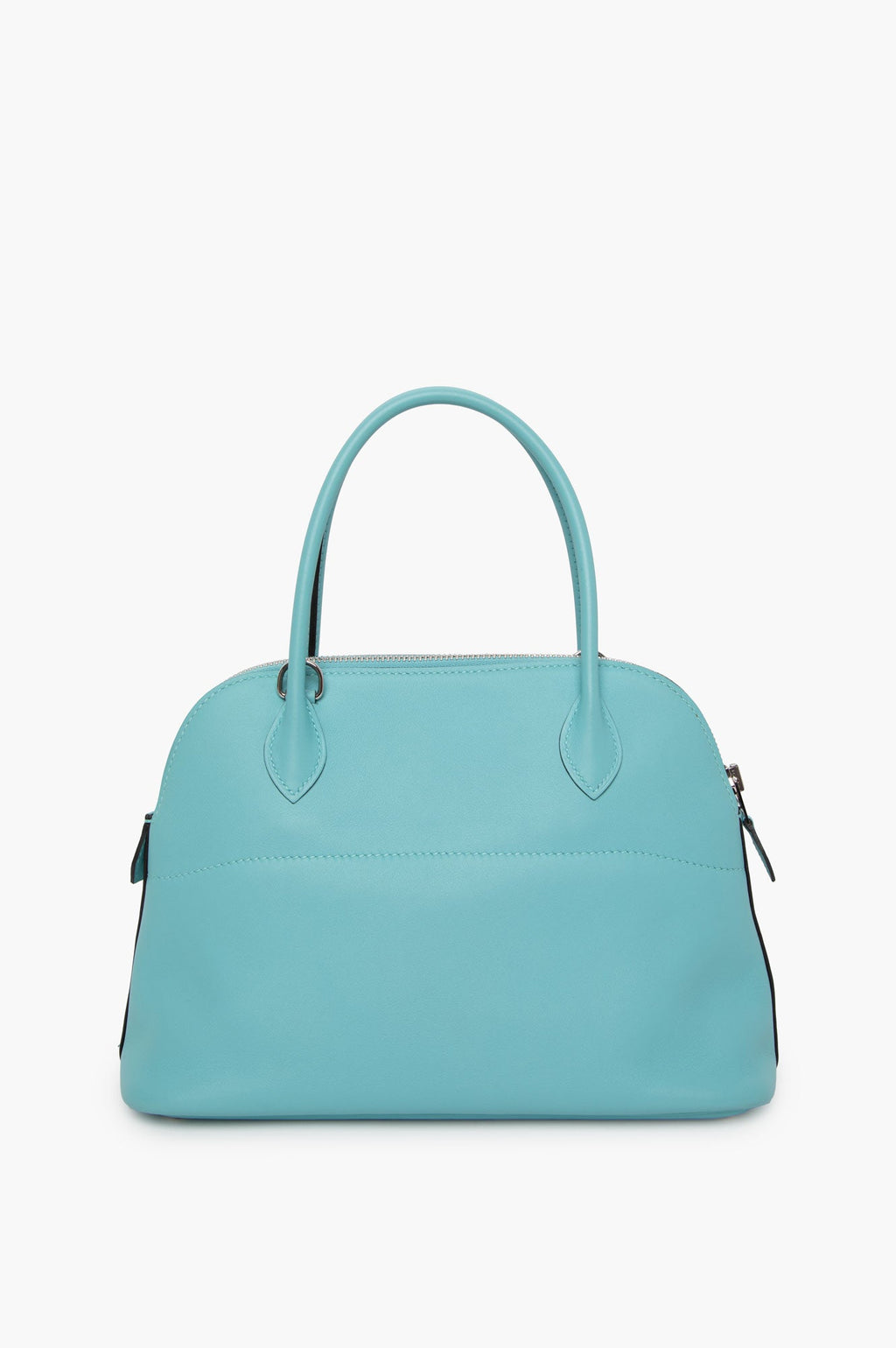 Hermes 2016 Bolide 27 Blue Atoll Swift Leather Bag