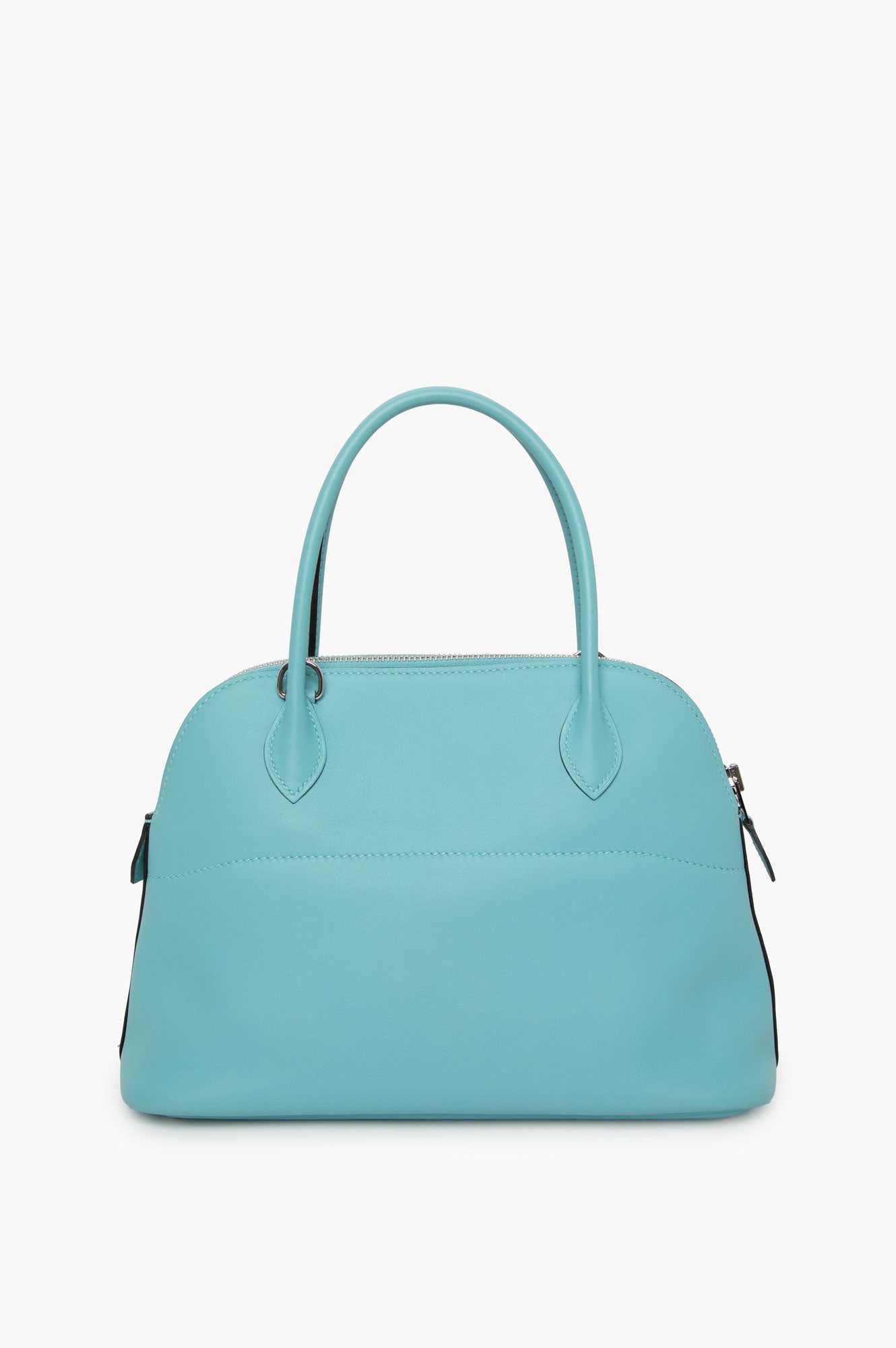 Hermes 2016 Bolide 27 Blue Atoll Swift Leather Bag
