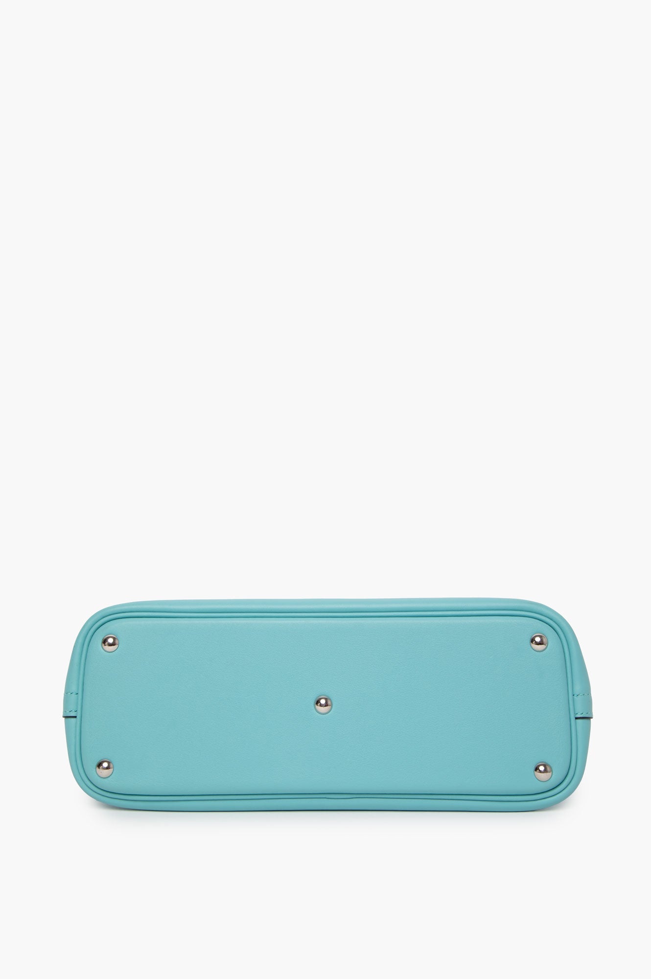 Hermes 2016 Bolide 27 Blue Atoll Swift Leather Bag