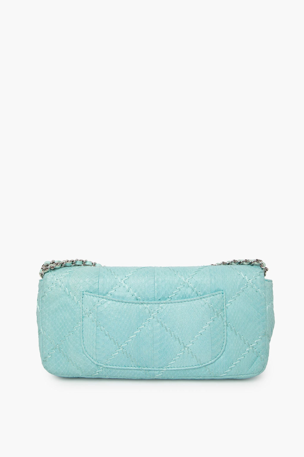 Chanel Blue Ultimate Stitch EW Flap Bag